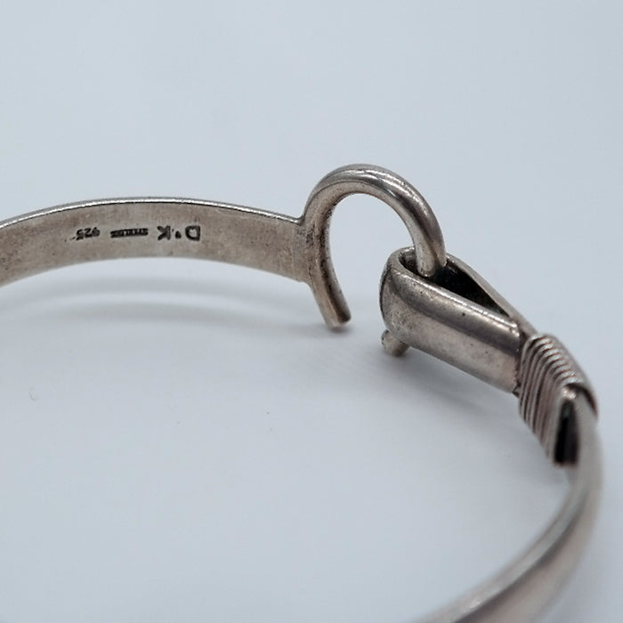 Vintage Sterling Silver DK Horseshoe Bracelet – Wendy Mink Jewelry